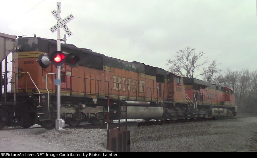 BNSF coal train